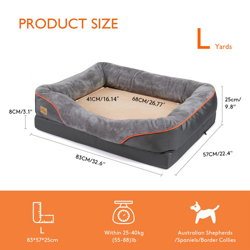 Large orthopedic memory foam - orthopedic,