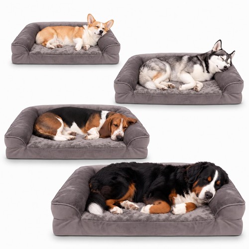 Deluxe waterproof dog bed - 1x,