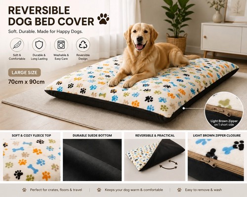 Dog bed cover replacement - dog,